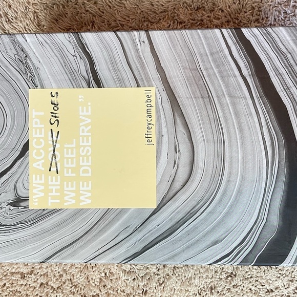 JEFFERY CAMPBELL SHARK SNAKE-EMBOSSED LEATHER ANKLE BOOT - NIB! - Picture 12 of 12